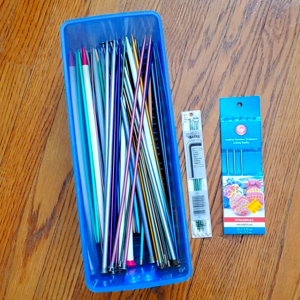 Knitting needles